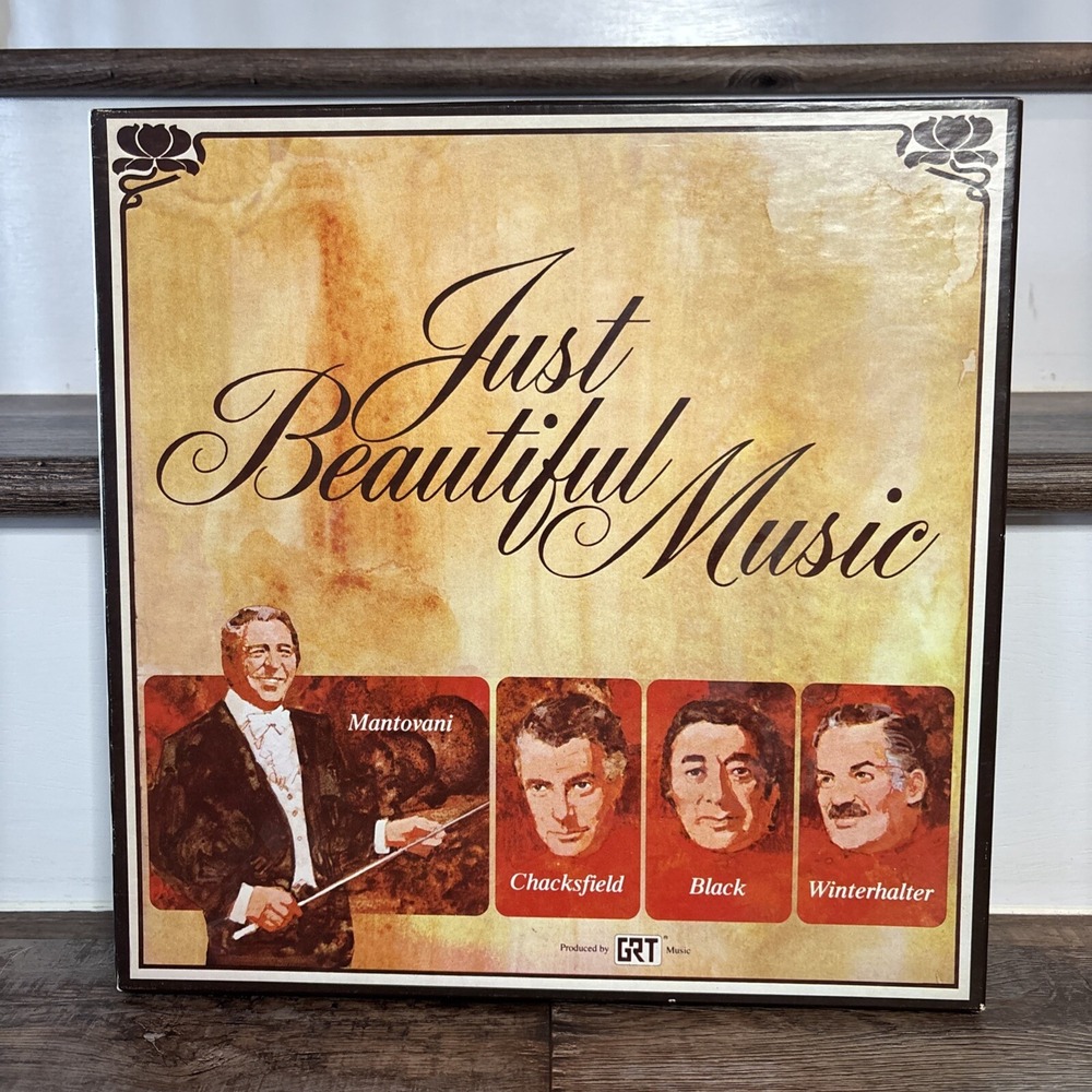 Just Beautiful Music Various Artists by GRT Music 33 rpm VINYL 6 LP Box Set